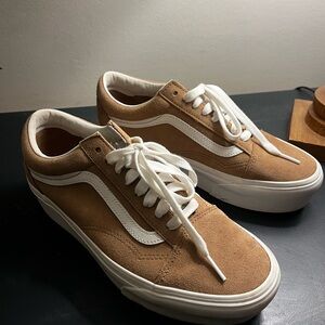 Vans Tan Suede Women's Sneakers
